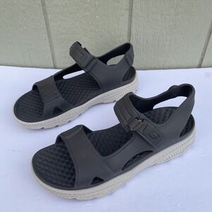 Skechers Foamies‎ Creston Ultra Sandals Taupe Grey  Mens Size 12 US Summer Comfy